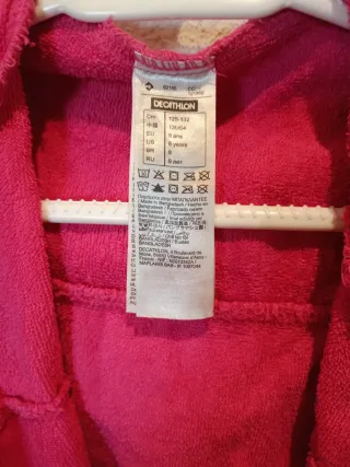 Albornoz infantil unisex