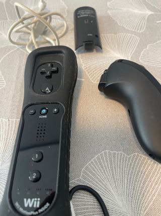 Mando Wii Motion Plus + Nunchuk + Batería
