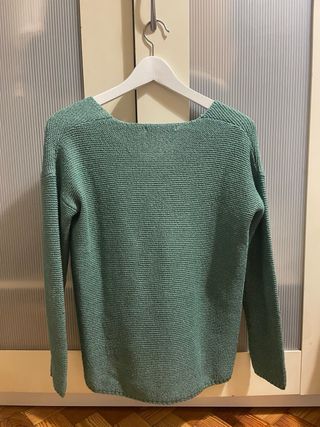 Jersey Sfera verde cuello pico