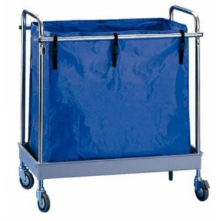 Carro lavandería 283L 4 ruedas giratorias sin uso