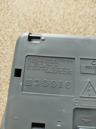 Reproductor Cassette Sony TCM-818