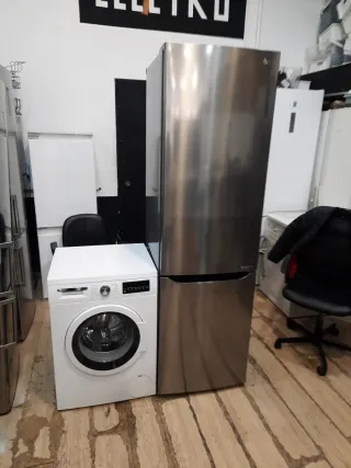 Pack Nevera y Lavadora con Garantía transporte