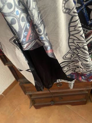 Falda Desigual Multicolor