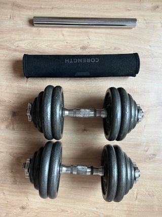 Kit Mancuernas PROIRON + squad pad