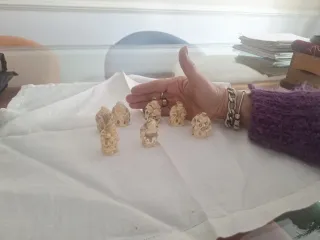 Lote 7 figuras orientales