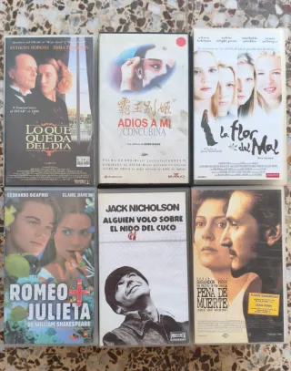 PELÍCULAS VHS HOLLYWOOD ACCION AVENTURA COMEDIA