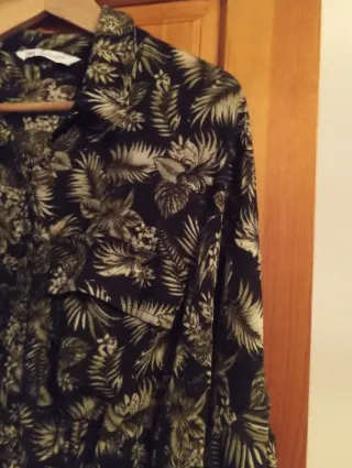 Vestido Zara estampado