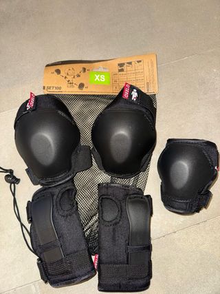 Patines en línea Oxelo + casco + protecciones
