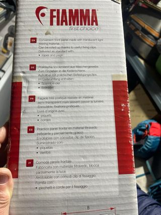 Fiamma Sun View XL 400 - Panel Frontal