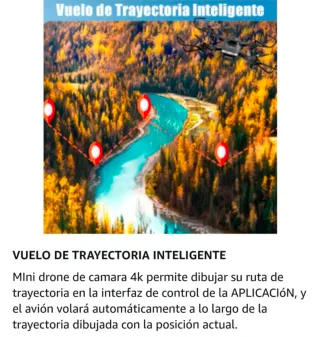 Drone OBEST 4K HD Cámara Dual