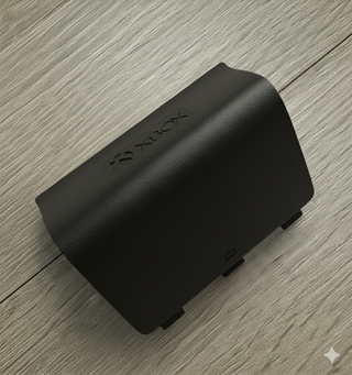 Tapa Batería Xbox One Negra (con logo)