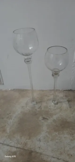 Copas decorativas de cristal