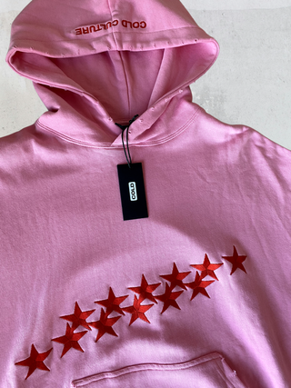 Sudadera Cold Culture rosa boxy fit S nueva