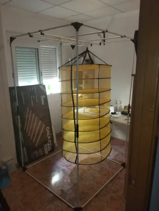 Estructura 120x120x200 + Malla Secado