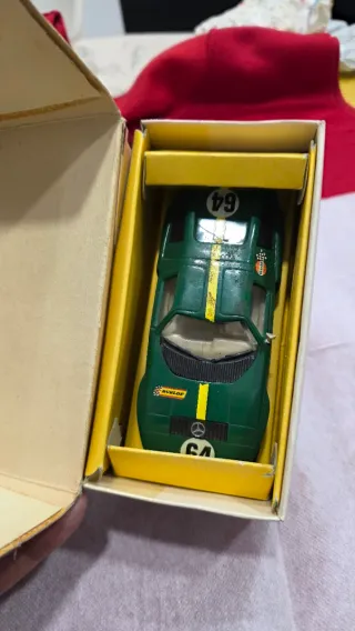 Coche Scalextric Mercedes Wankel C-111 + Caja