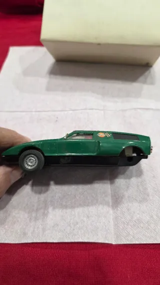 Coche Scalextric Mercedes Wankel C-111 + Caja