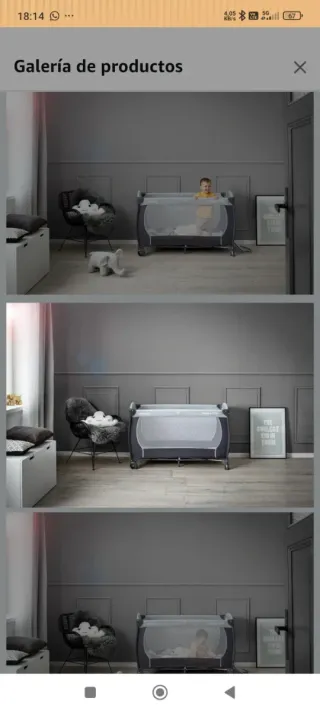 Cuna de viaje Hauck Sleep’n Play Go Plus Nueva