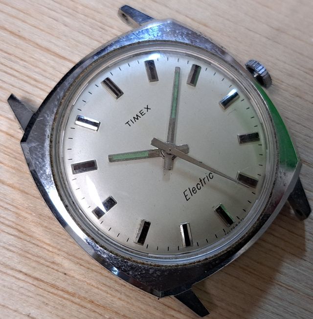 Reloj Timex Electric de pulsera con caja expositor