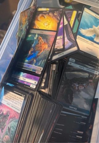 Magic The Gathering 100 Pedine Token foil mtg