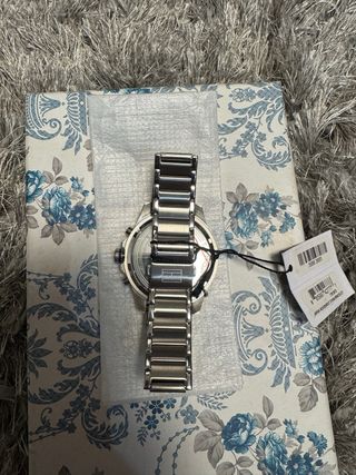 Reloj Tommy Hilfiger Azul y Plateado