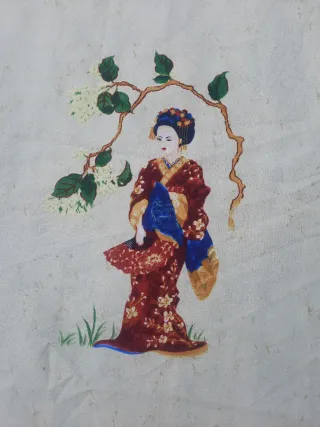 Tela motivos orientales