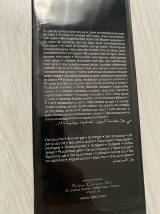 Dior Fahrenheit Gel Doccia Uomo