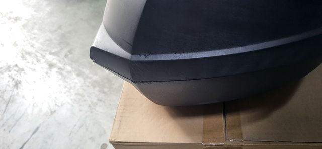 Baúl KY30 Negro y Rojo