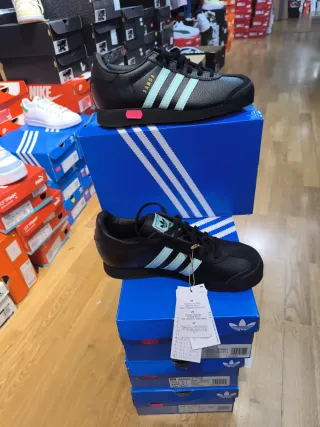 Adidas Samoa J Negro/Teal