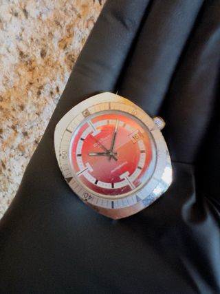 Reloj Pallas Adora automático Diver rosa chicle