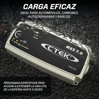 Cargador Batería CTEK MXS 7.0 12V 7A