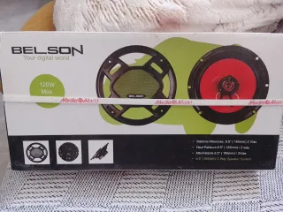 Altavoces Belson 120W Coche 6.5