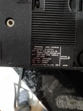 Radio Cassette Sanyo mr 44111fn