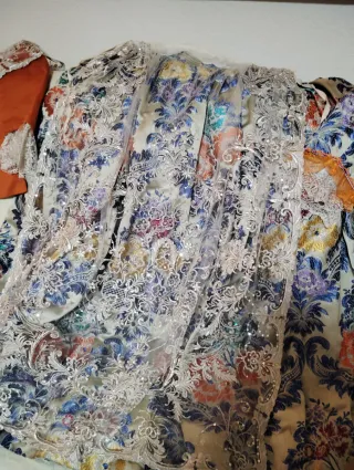 Traje de Fallera Multicolor Talla 44-46