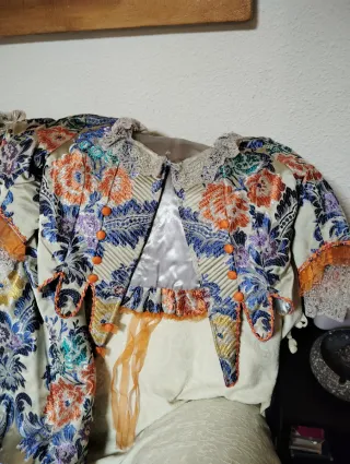 Traje de Fallera Multicolor Talla 44-46