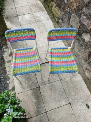 Sillas infantiles rosas