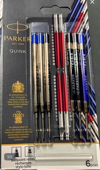 Ricambio Parker Quink Flow 6 unità