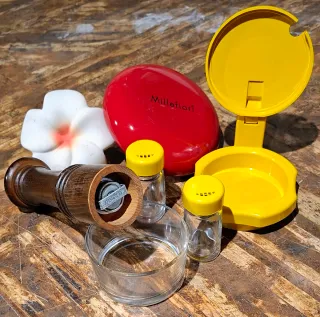 Set accessori cucina: macinapepe, saliere