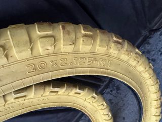 Coppia Copertoni BMX/Cross 20x2.125 Rossi/Gialli