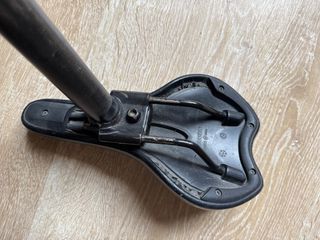 Sillín Bicicleta Ergonómico Negro