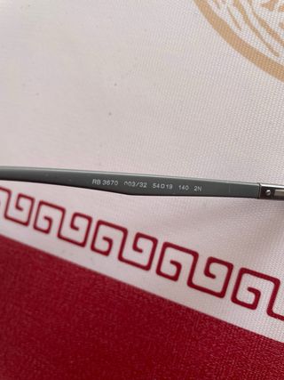 Gafas Ray Ban Marrón y Dorado