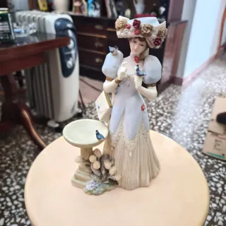 7 Figuras Porcelana Antiguas