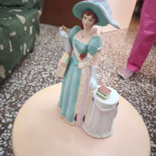 7 Figuras Porcelana Antiguas