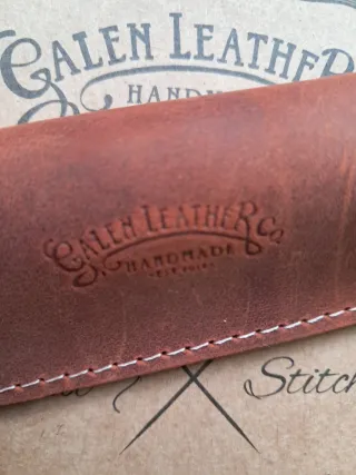 Galen Leather pen sleeve