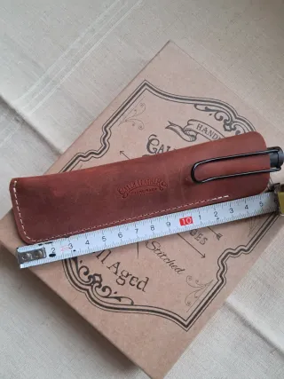Galen Leather pen sleeve