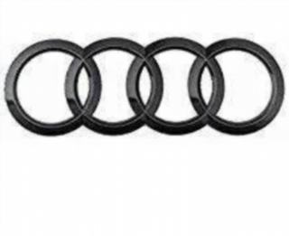 LOGO CAPOT TRASERO NEGRO AROS AUDI