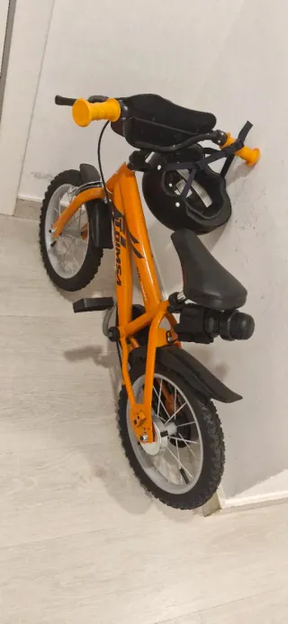 Se vevde! Bicicleta infantil naranja