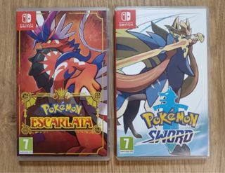 Pack 2 Juegos Pokémon Switch: Espada y Escarlata