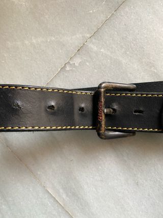 Cinturón Caroche Negro Hombre