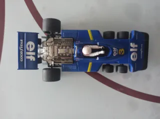 Scalextric Tyrrell Ford P-34 Azul Elf