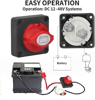 Desconectador de baterías ON/OFF